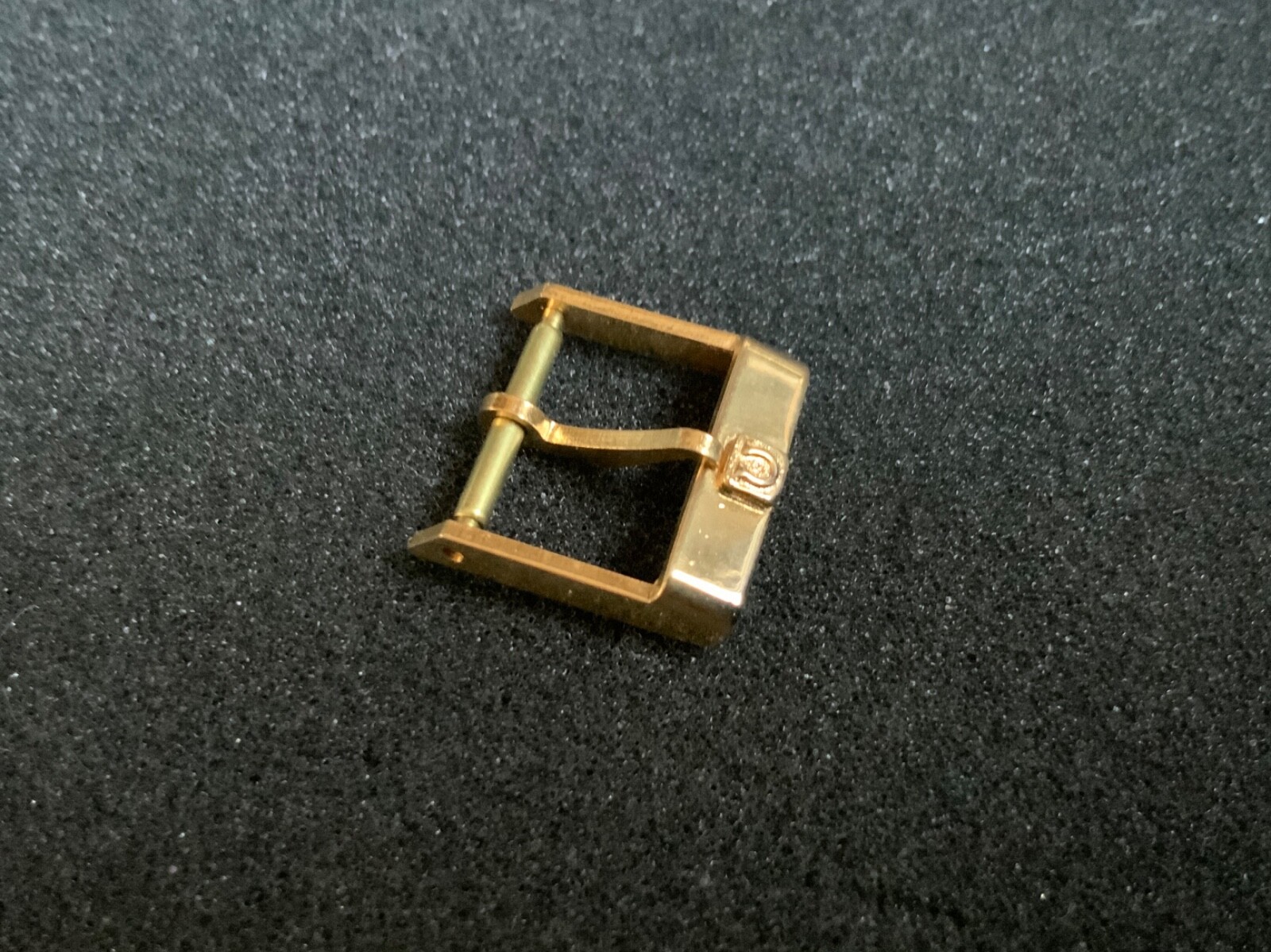 Vintage 1970-1980 NOS Gold-Plated 16MM X 14MM Buckle ” SWISS ” For OMEGA