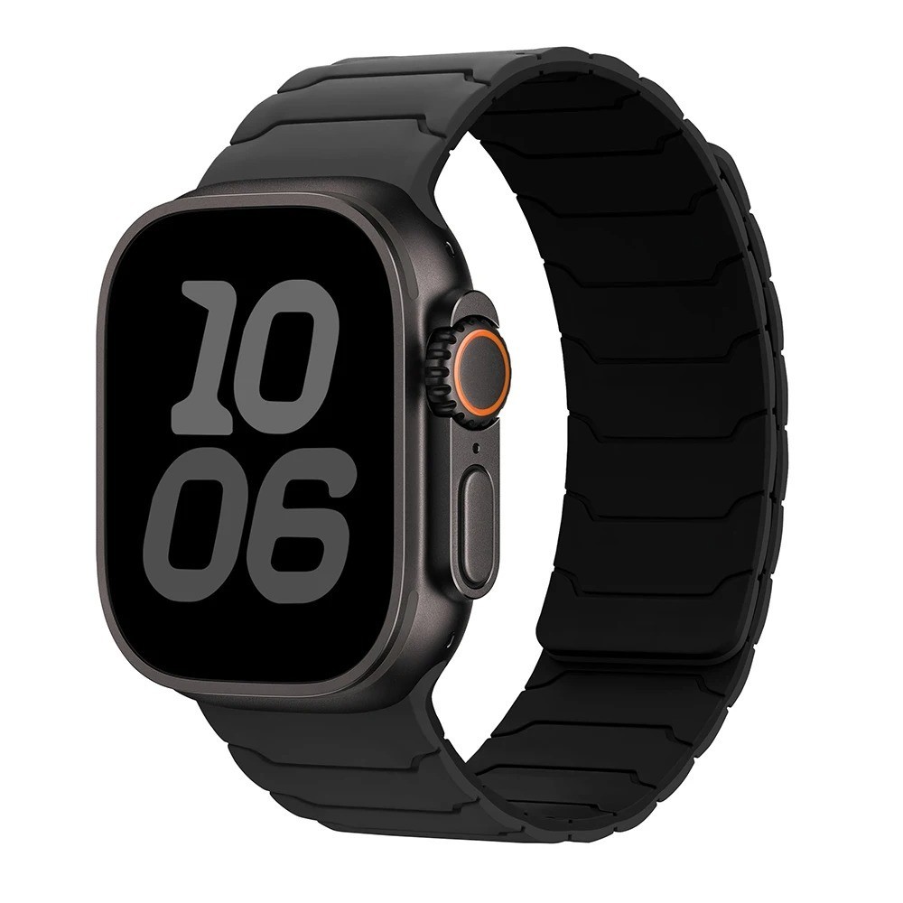 Magnetic Strap For iWatch Ultra 2 Series 10 9 8 7 SE 6 5 Silicone iWatch Band