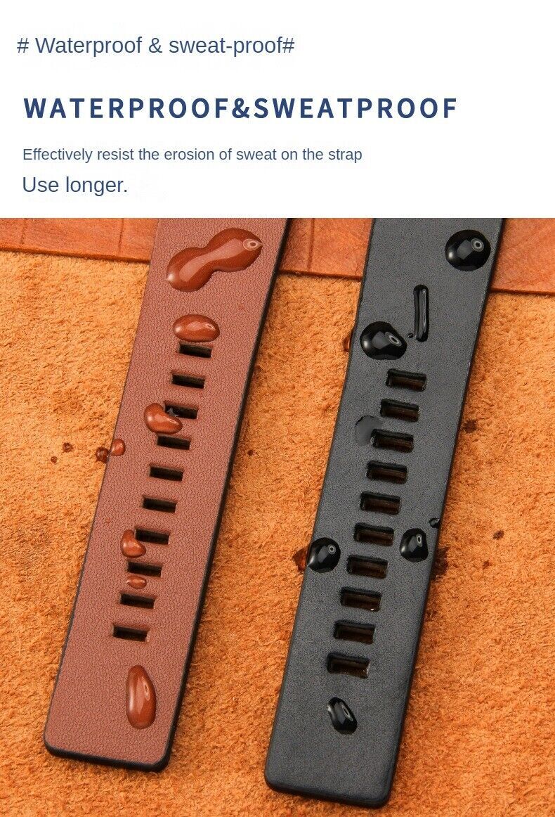 Genuine Cowhide Leather Watch Band Straps Mens 22/24/26/28/30/32/34mm for Diesel