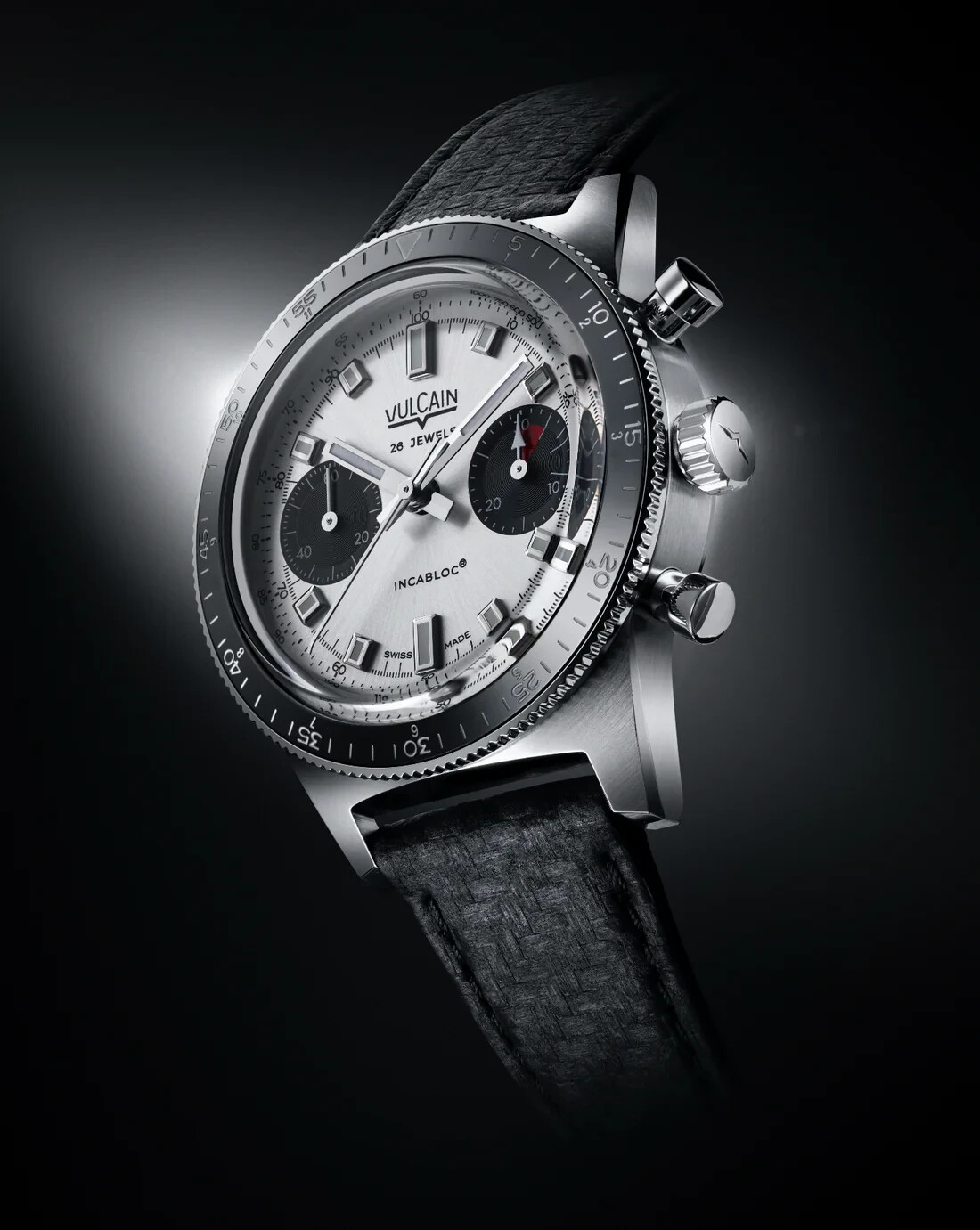 Vulcain Skindiver Chronograph Silver Panda 39.7mm Automatic AUTHORIZED DEALER