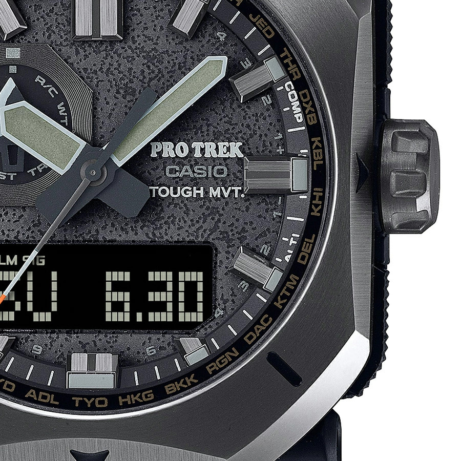 Casio PRO TREK PRW-6900YB-3JF Atomic Solar CORDURA Cloth Band JDM