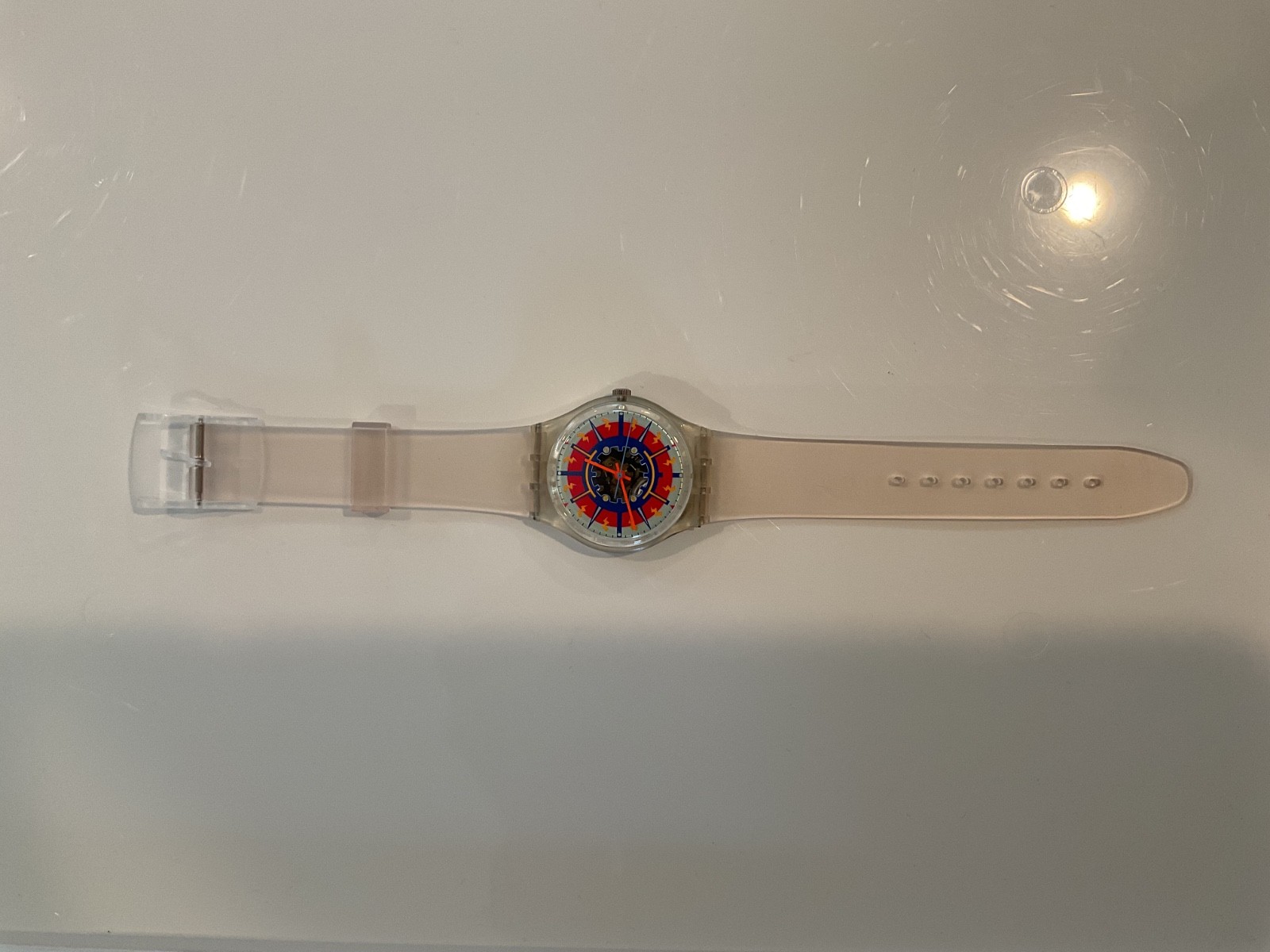 Swatch Gent Victoire GK173 1994 Vintage Watch Band Isn’t the Original Runs Well