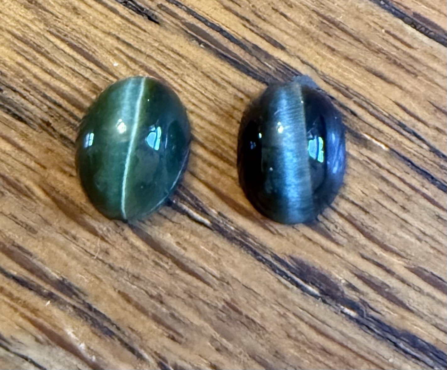 Cats Eye Alexandrite/Chrysoberyl Cabs Loose Stones