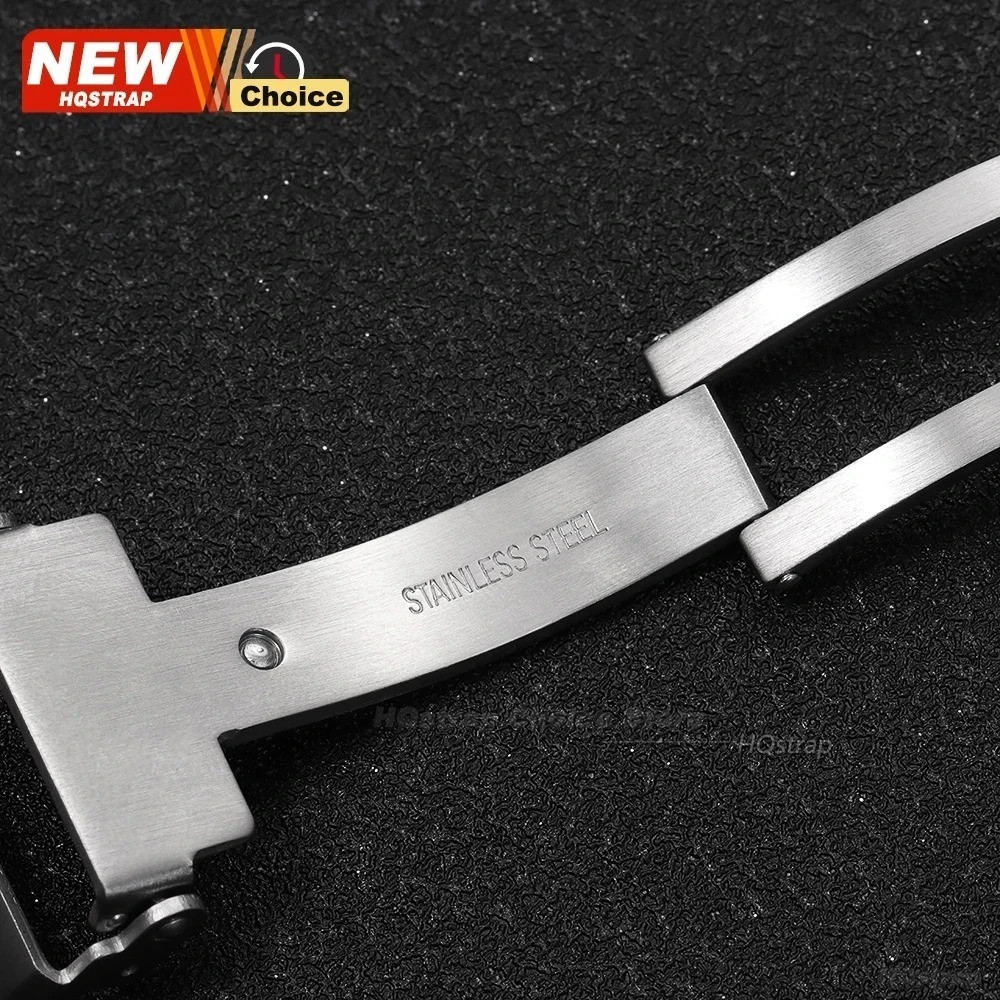 316L Solid Folding Watch Clasp18 20 22mm Stainless Steel Watch Band Buckle