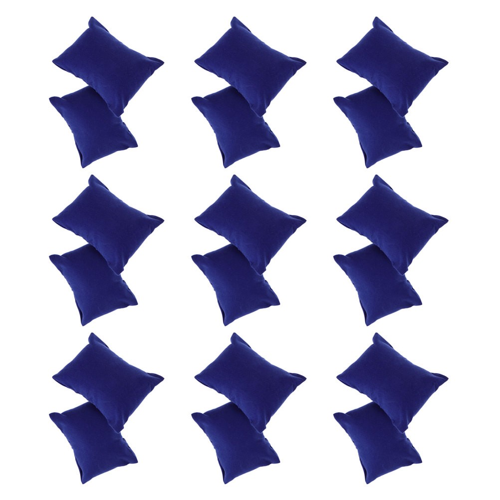 30Pcs Small Blue Watch Pillows Soft Lint Jewelry Display for Bracelets