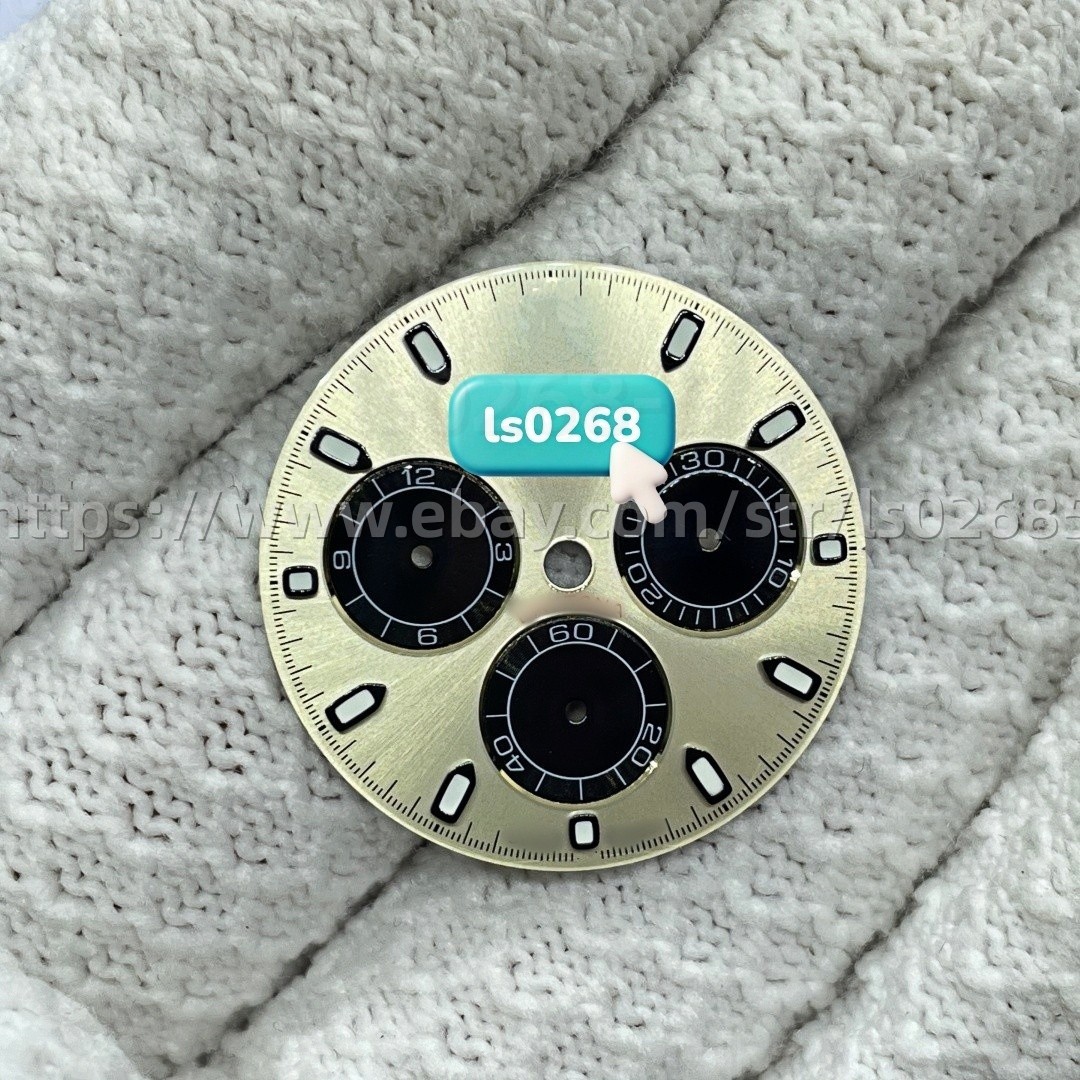 DIY 40mm Stainless Steel Watch Kit For 4131 7750 4130 Aftersales Accessories