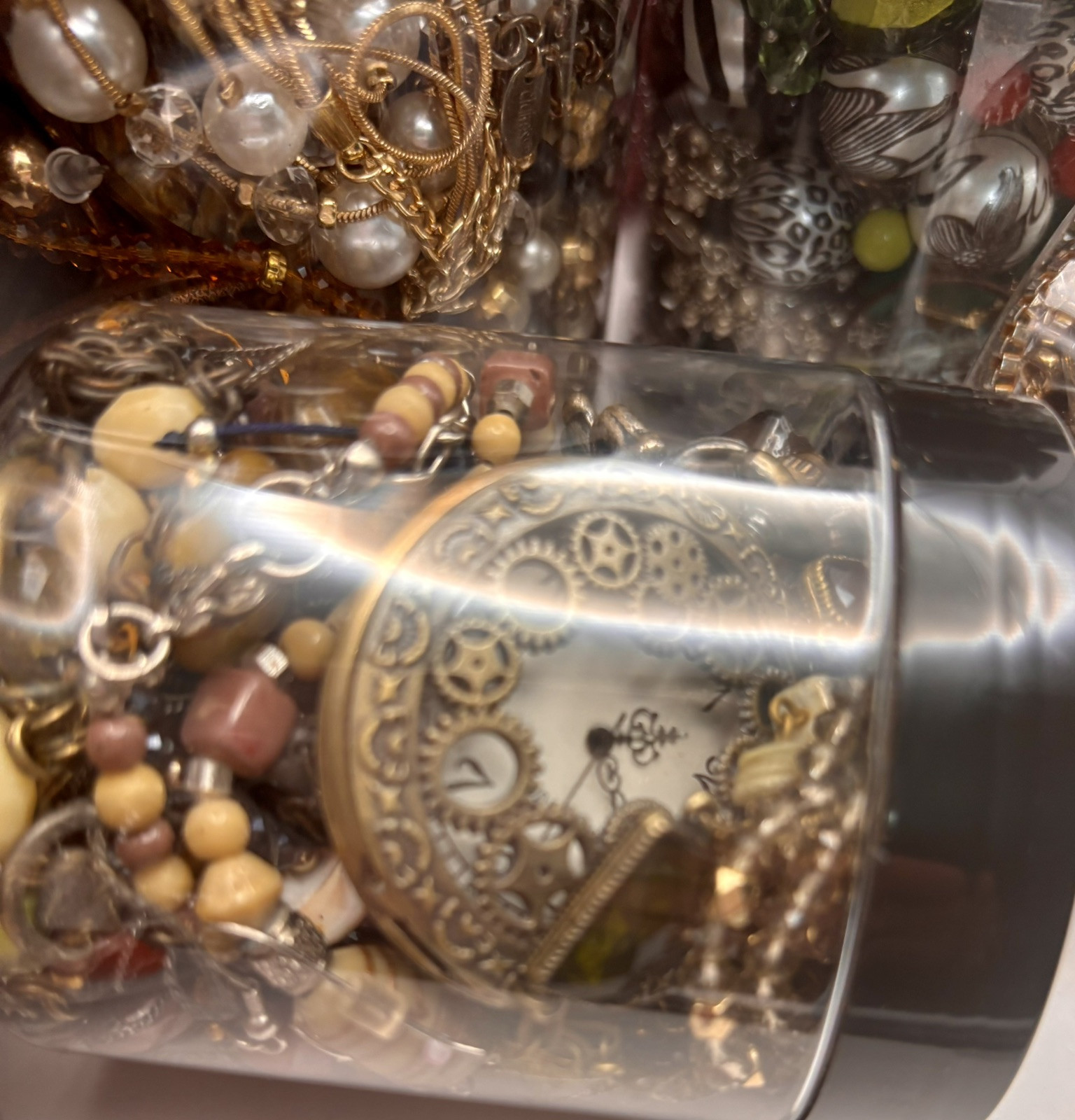 Mystery Jewelry Jar- All Wearable – No Junk Curation Available 4 Sizes