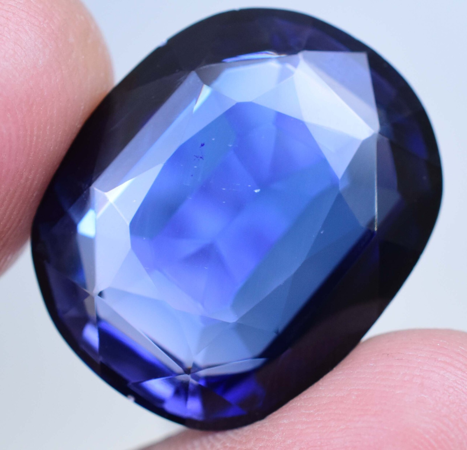 45.20Ct Stunning Natural Kashmiri Blue Sapphire Certified Treated Loose Gemstone