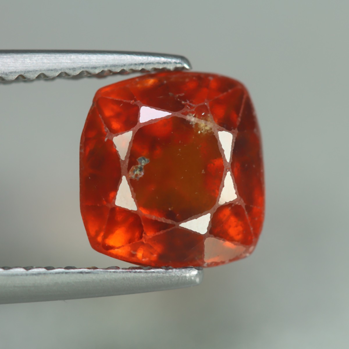 3.04 Cts_Loose Gemstone_100 % Natural Unheated Orange Hessonite Garnet