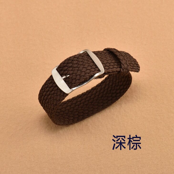 No-hole Nylon Strap 14mm 16 18 20 22mm Wristband Weave Fabric Canvas Watch Band