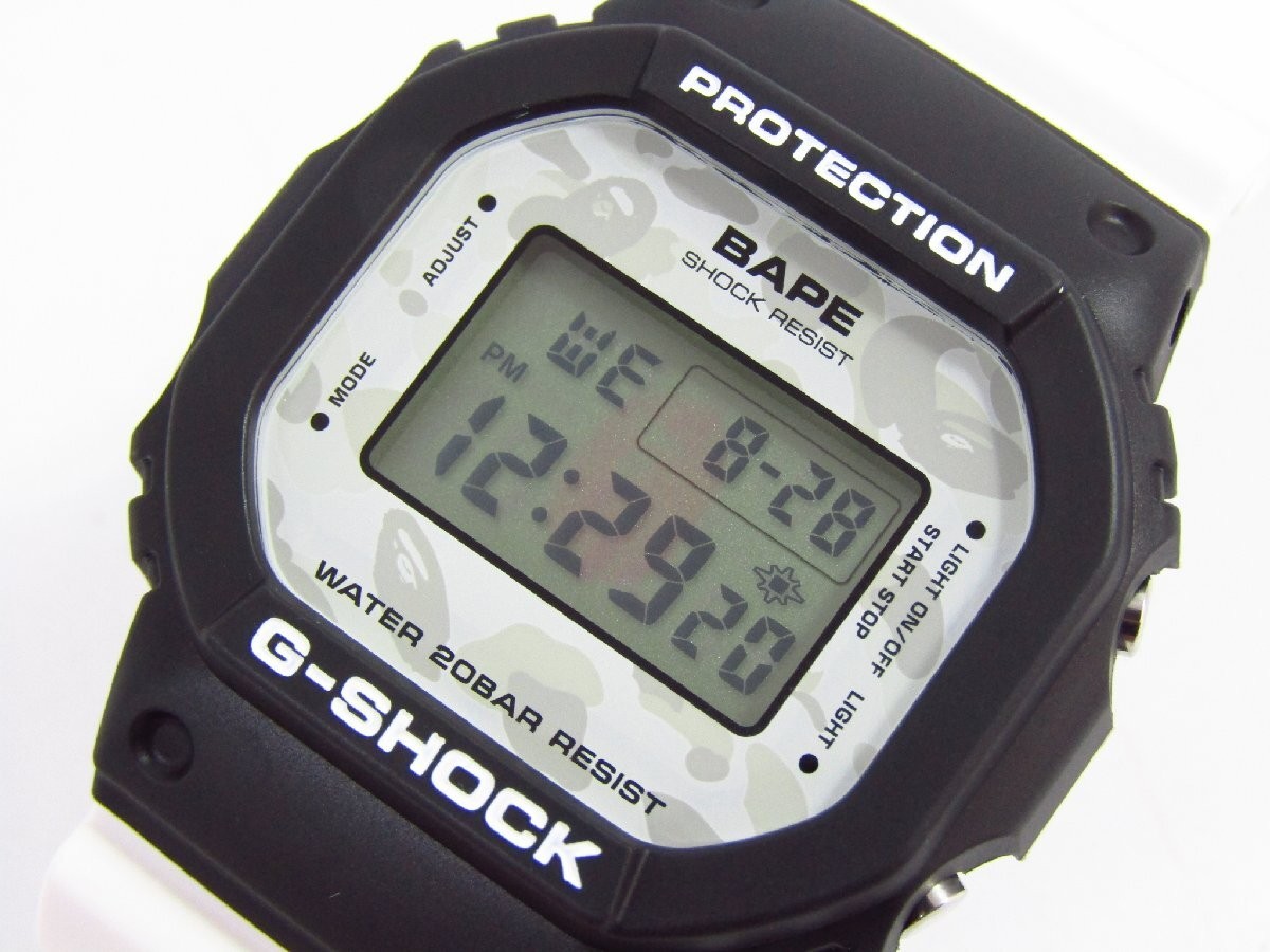 CASIO G SHOCK A BATHING APE NFS Limited 07SS DW 5600VT Watch AC25296