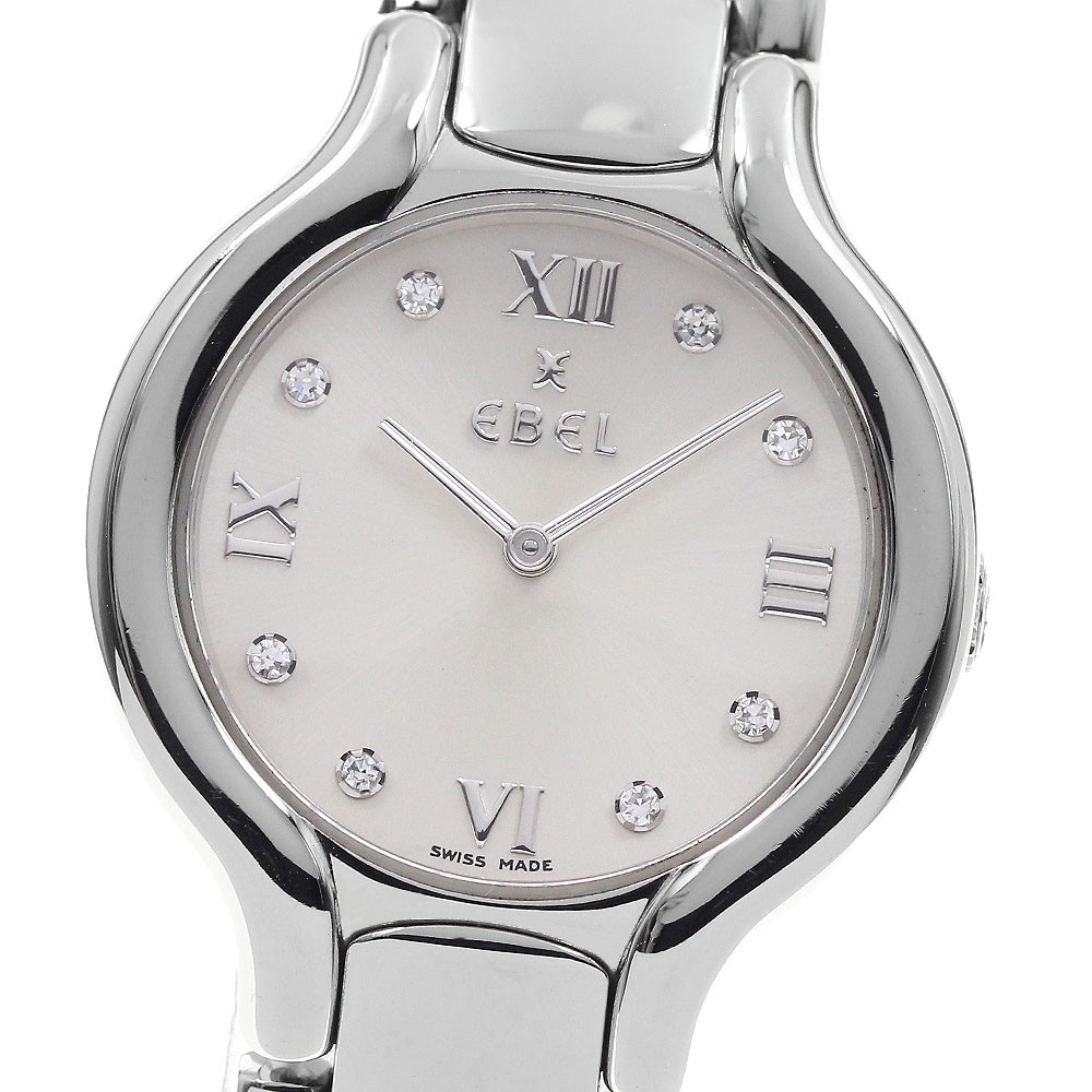 EBEL Beluga E9157421 8P diamond white Dial Quartz Ladies Watch_964546