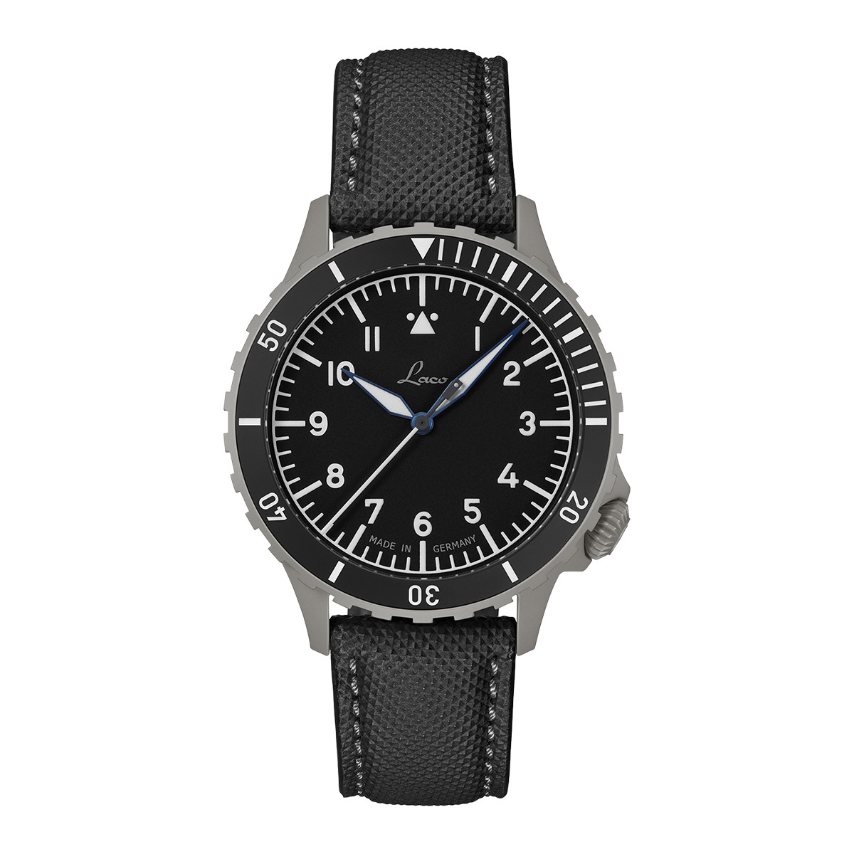 Laco 862192 Koln Grau Pilot Watch Special Models Dark Sandblasted Automatic
