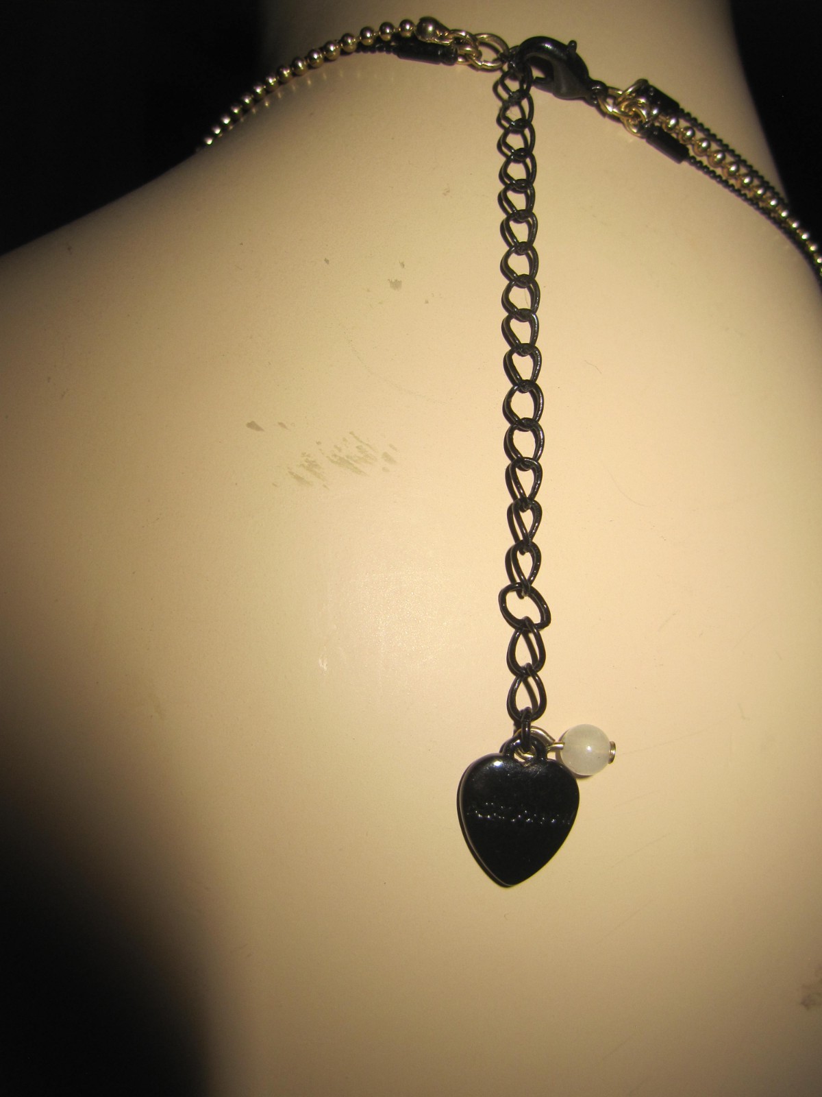 BETSEY JOHNSON ENCHANTED FOREST CAULDRON BUSTIER AND BLING 3 LAYER NECKLACE