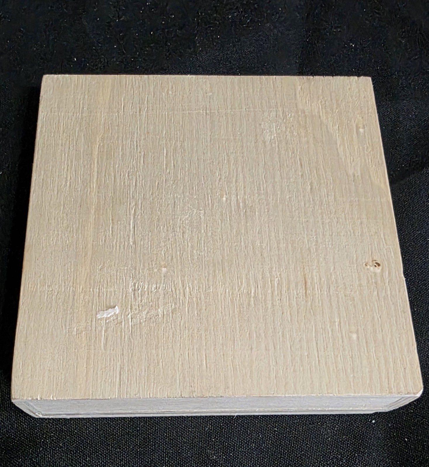 JK Thirty One Jewelry Line Script Style S Initial New in Wooden Box Silver Tone