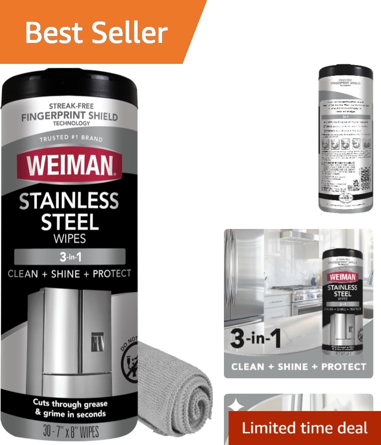 Ultimate Stainless Steel Cleaning & Polishing Kit