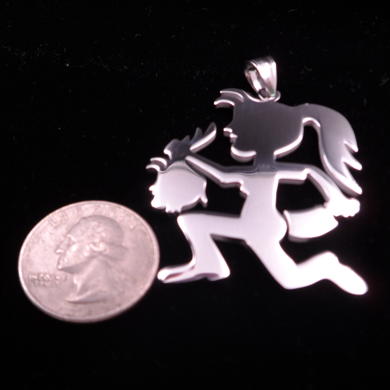 Hatchegirl idioctonia head GH charm juggalette ICP w/24inch chain Optional
