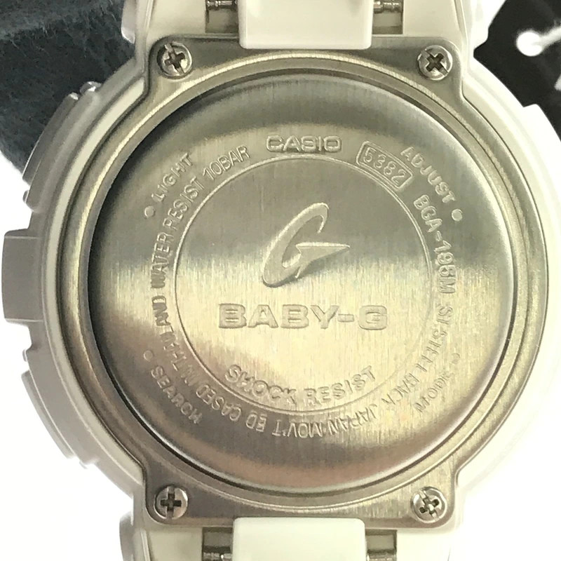 Ladies BABY G BGA 195M 7ADR Analog Digital Overseas Model Wristwatch 196 26062