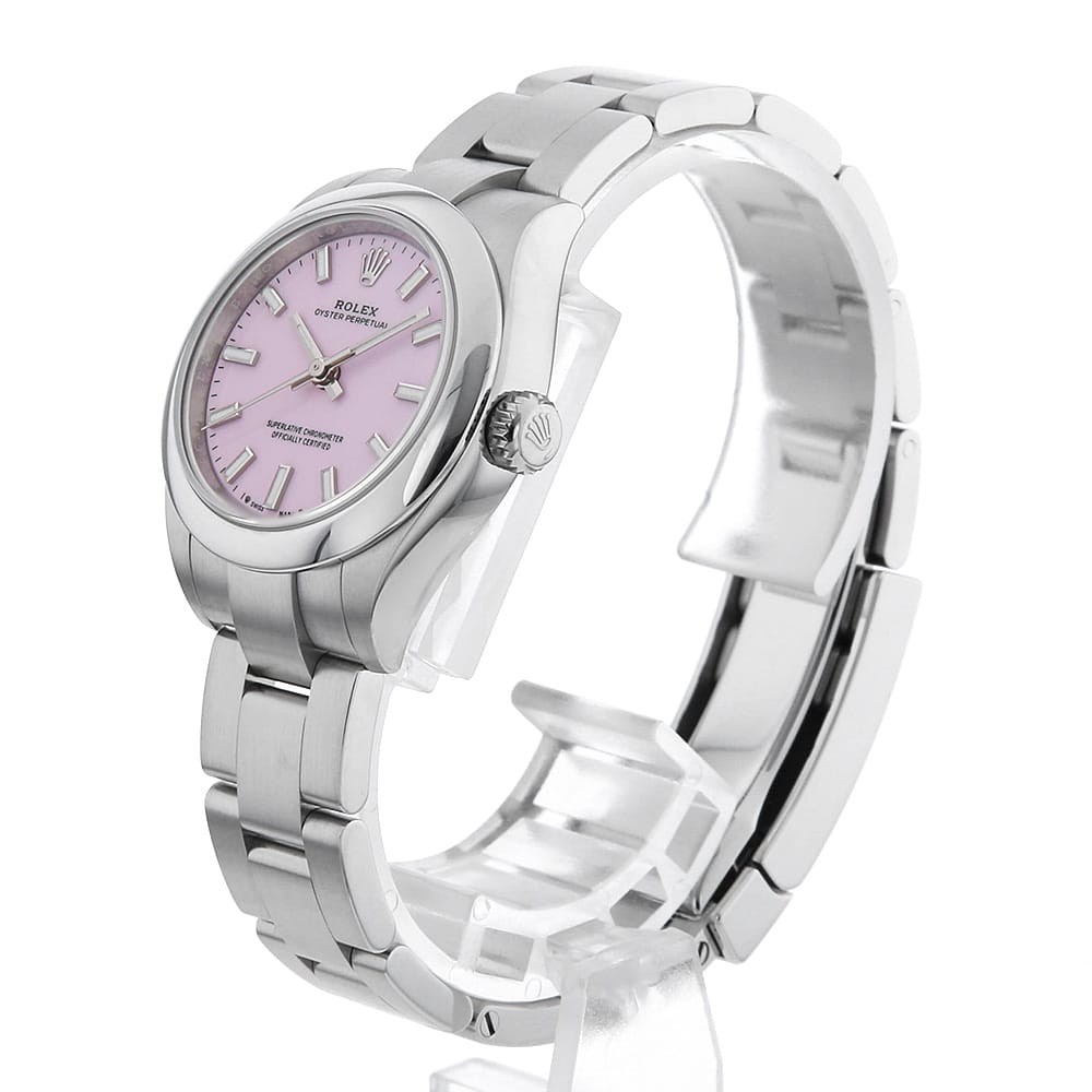 ROLEX oyster perpetual 28 276200 Candy pink Random Number second hand Women