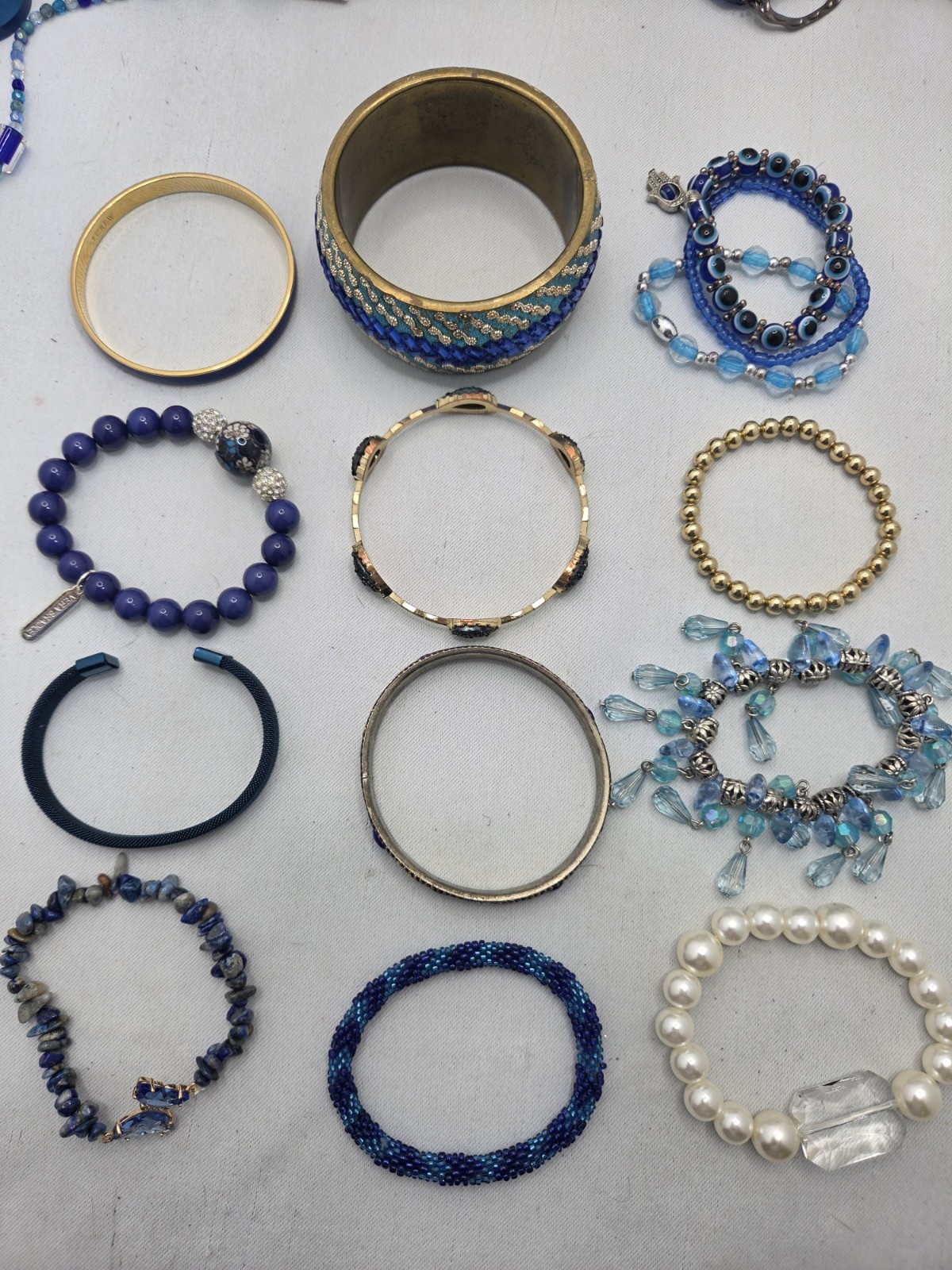 HUGE ​36pc Vintage & Modern Jewelry Lot CHICO’S J CREW VERA B NRT Necklaces Ear