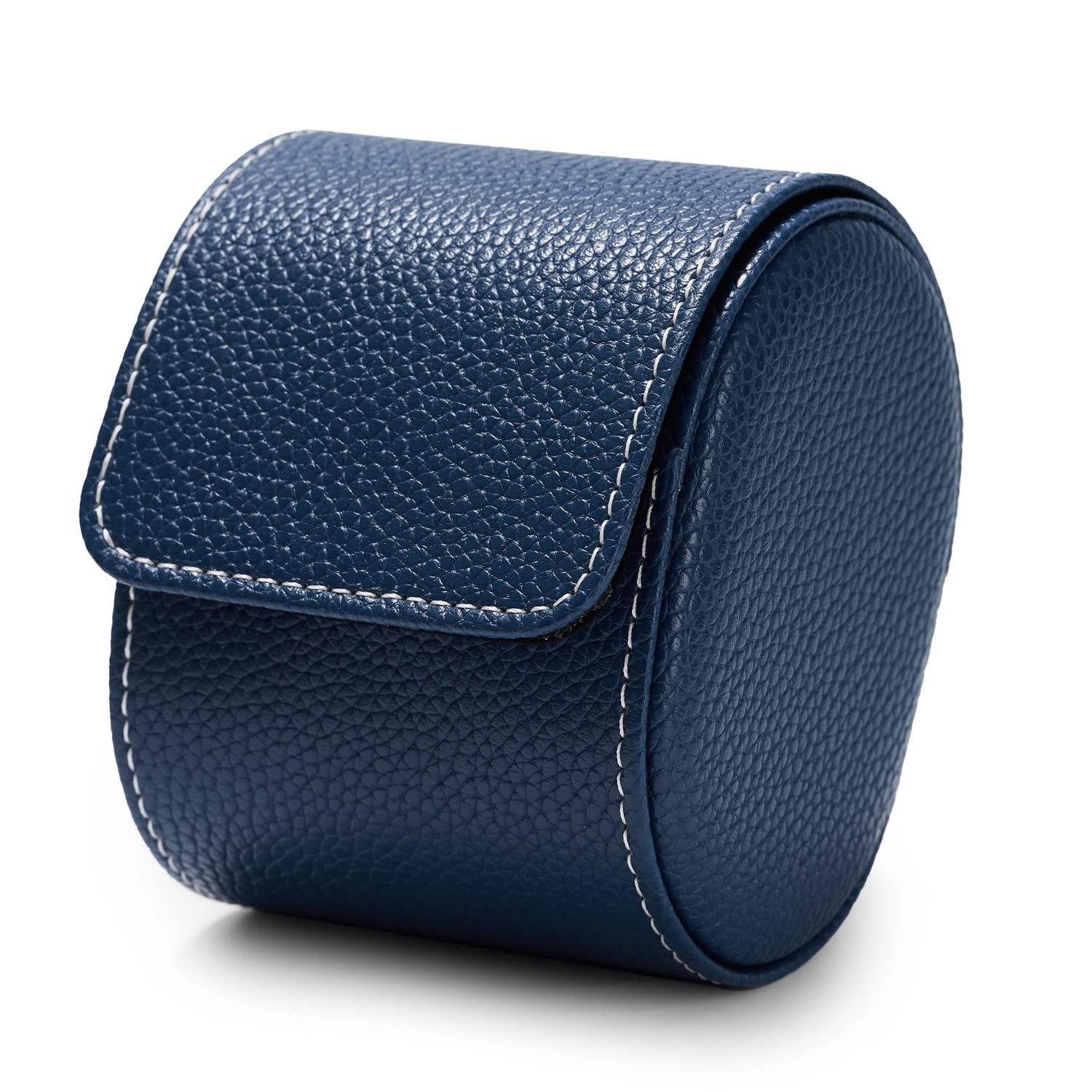 Luxury Leather Travel Watch Case – Portable Jewelry Organizer for Men & Women –