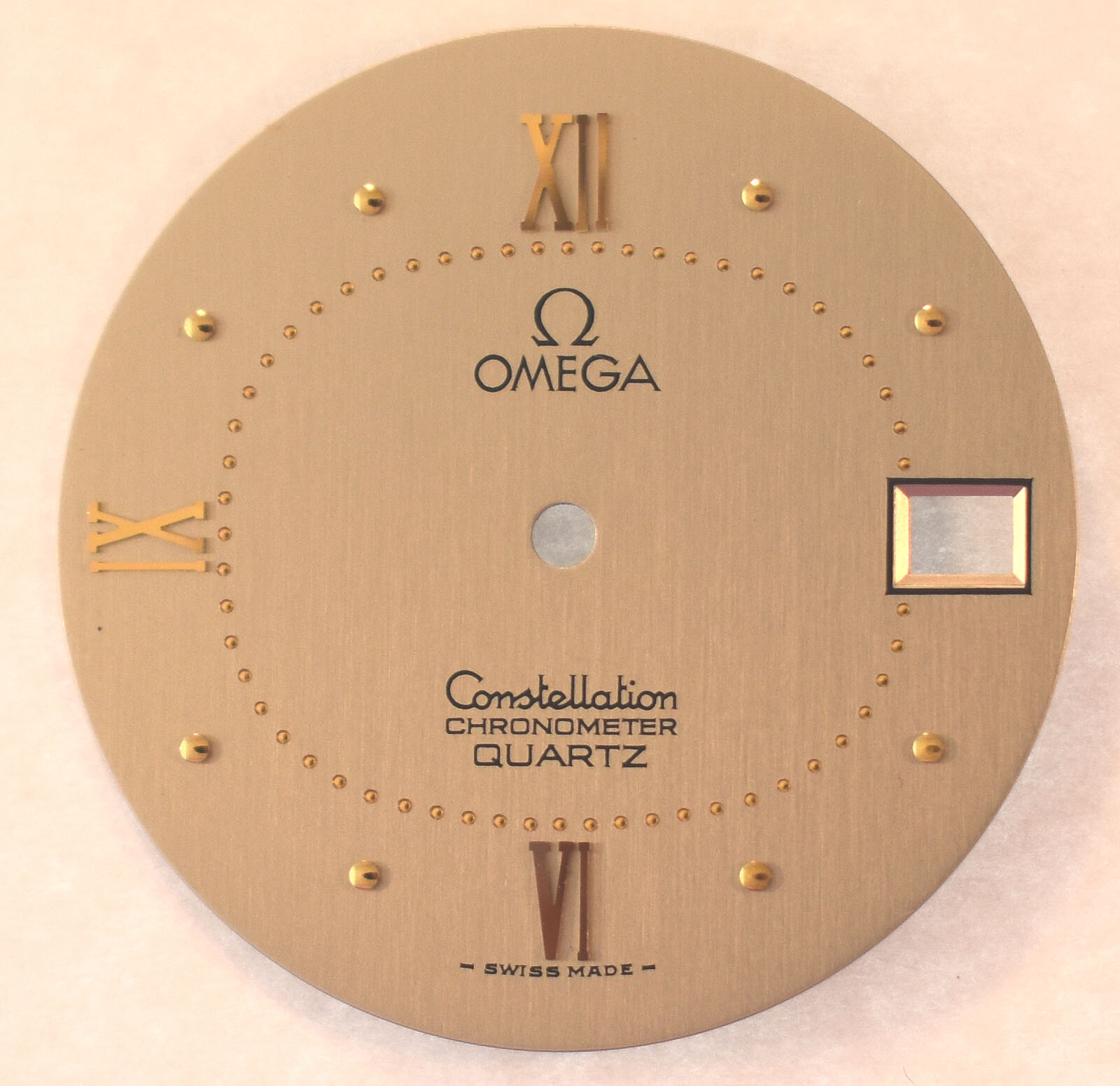 OMEGA CONSTELLATION CHRONOMETER ORIGINAL SILVER DIAL NEW #2359