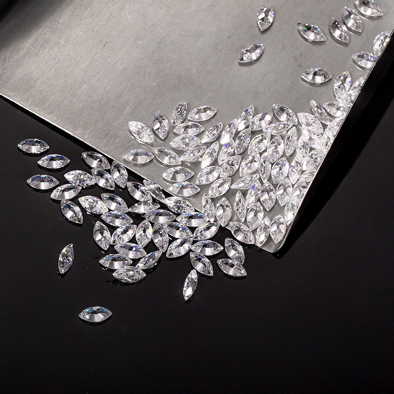 Small Size 1ct Marquise Cut 1.5×3-2×4.5mm D Color GRA VVS1 for Jewelry Making