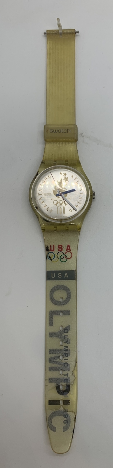 Vintage 1996 Atlanta Olympics USA Team Swatch Watch