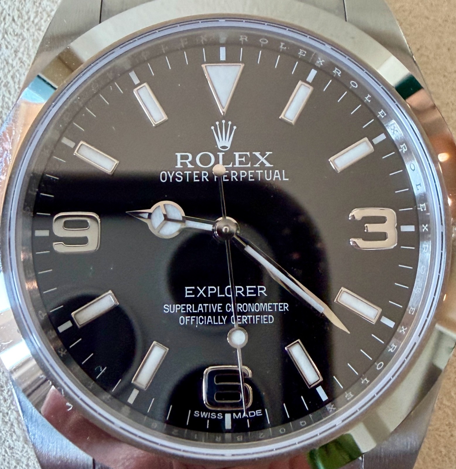 Rolex Explorer 214270 MK2 39mm 2016 Full Set Box Papers One Owner