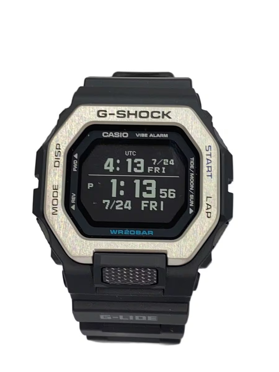 CASIO Quartz Watch G SHOCK Digital Rubber BLK BLK