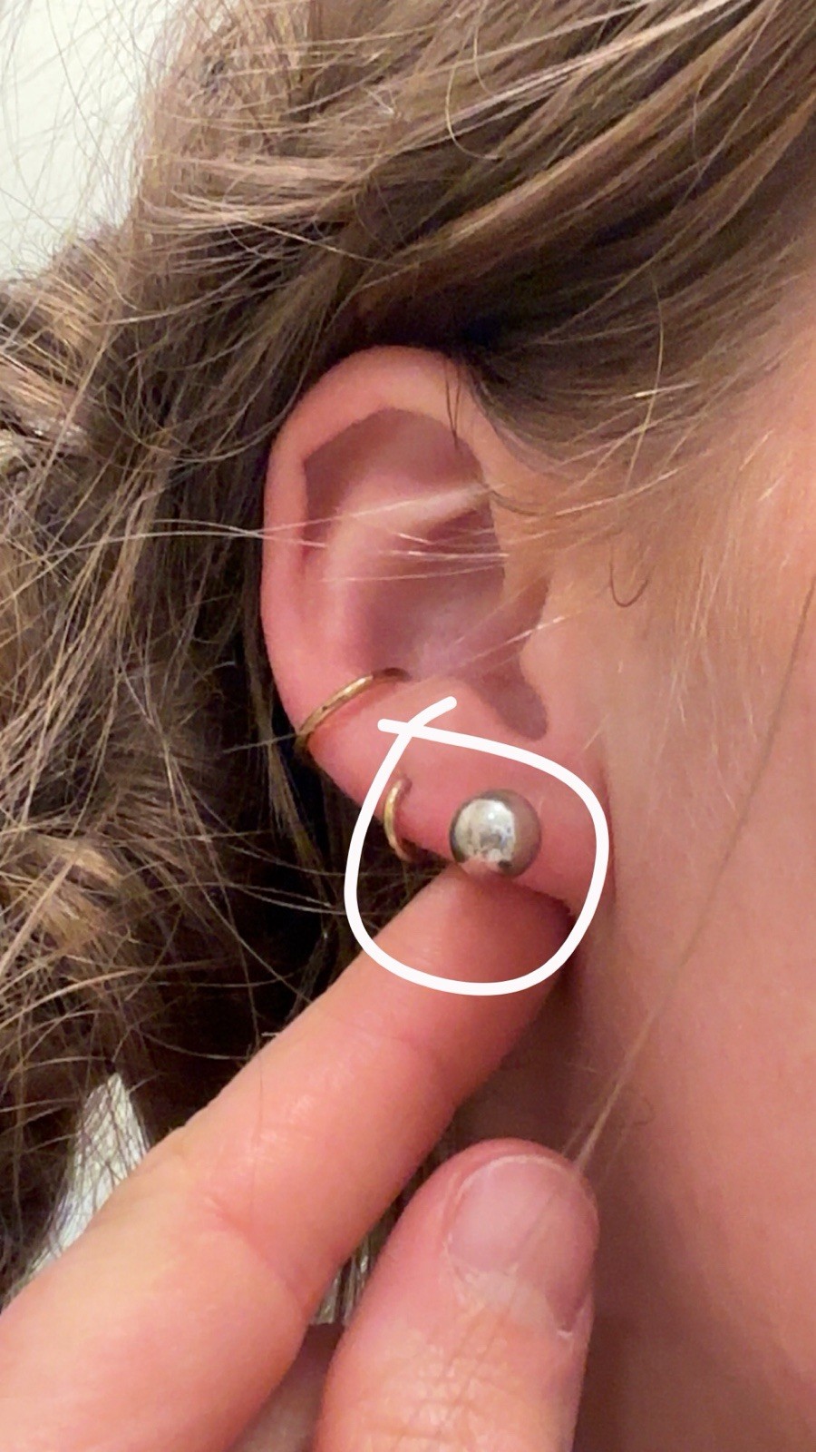 Authentic Tiffany & Co. sterling silver ball stud earrings