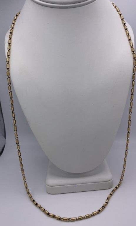 30 Inch 14k Gold Chain Necklace 24.5 Grams