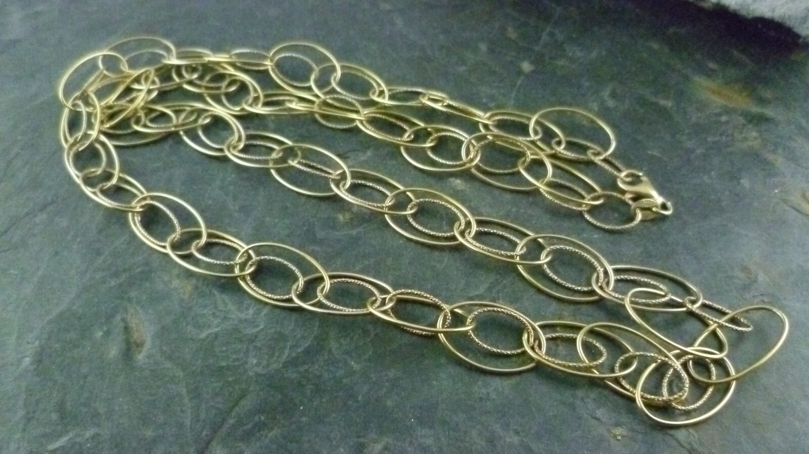 Chain Italy Gold Plated Original Design 925 Sterling Silver