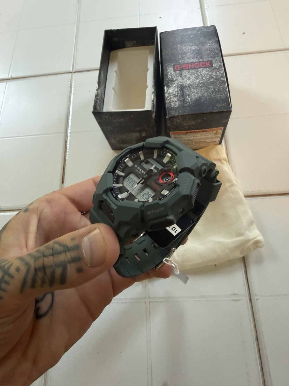 Men’s 10 Year Battery G-Shock GA010-2A