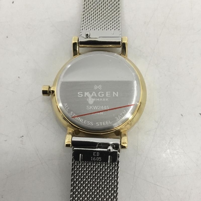 SKAGEN Analog (Quartz) Wristwatch Watch Analog (Quartz) SKW2445 USED Vintage Use