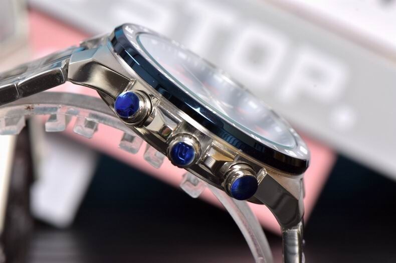 Casio Edifice Toro Rosso EFR-564TR-2ADR Blue Dial Stainless Steel Men’s Watch