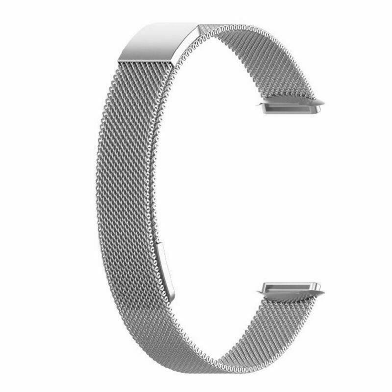 Magnetic Metal Milanese Watch Band Bracelet Strap Replacement For Fitbit Luxe