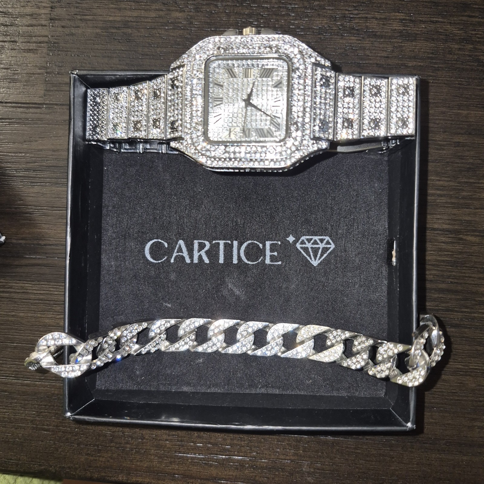Men’s 925 Sterling Silver ‘Icy Bling’