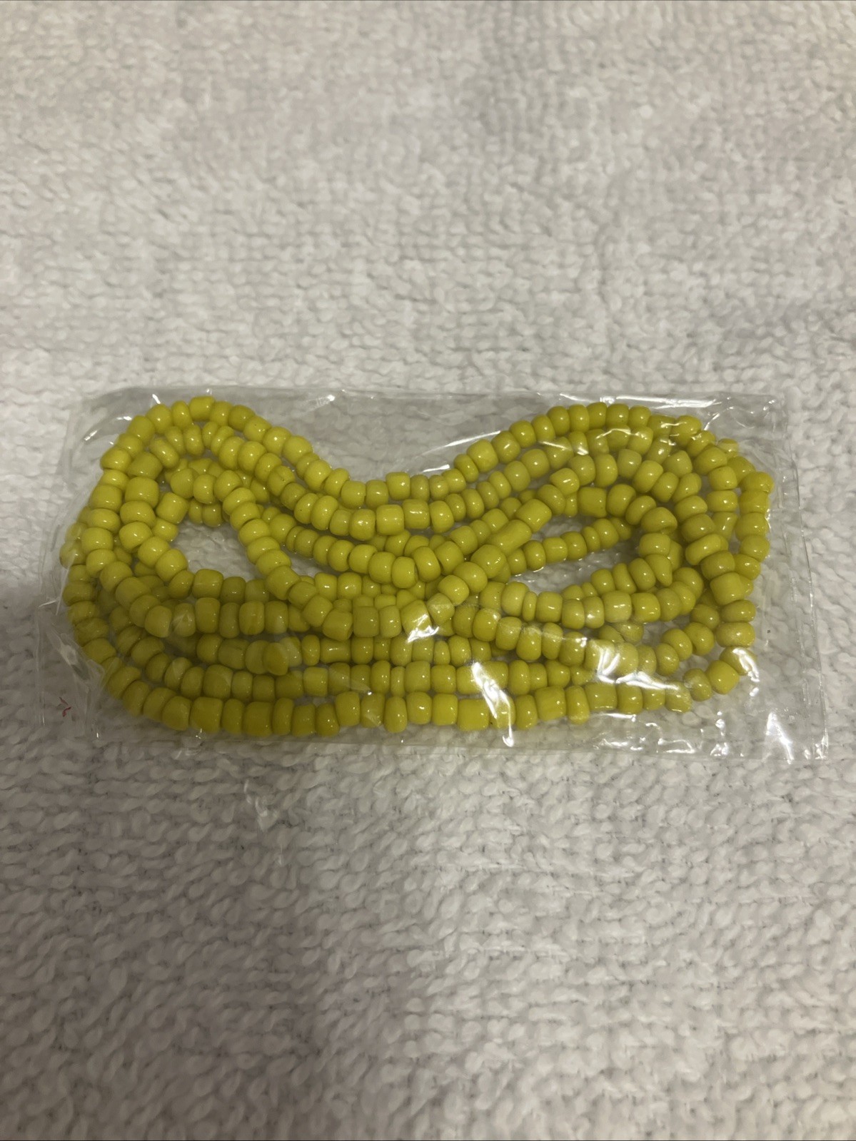 Women’s Elastic Waist Beads, 8 Total, Can Wear as Bracelets or Anklets, 30 in