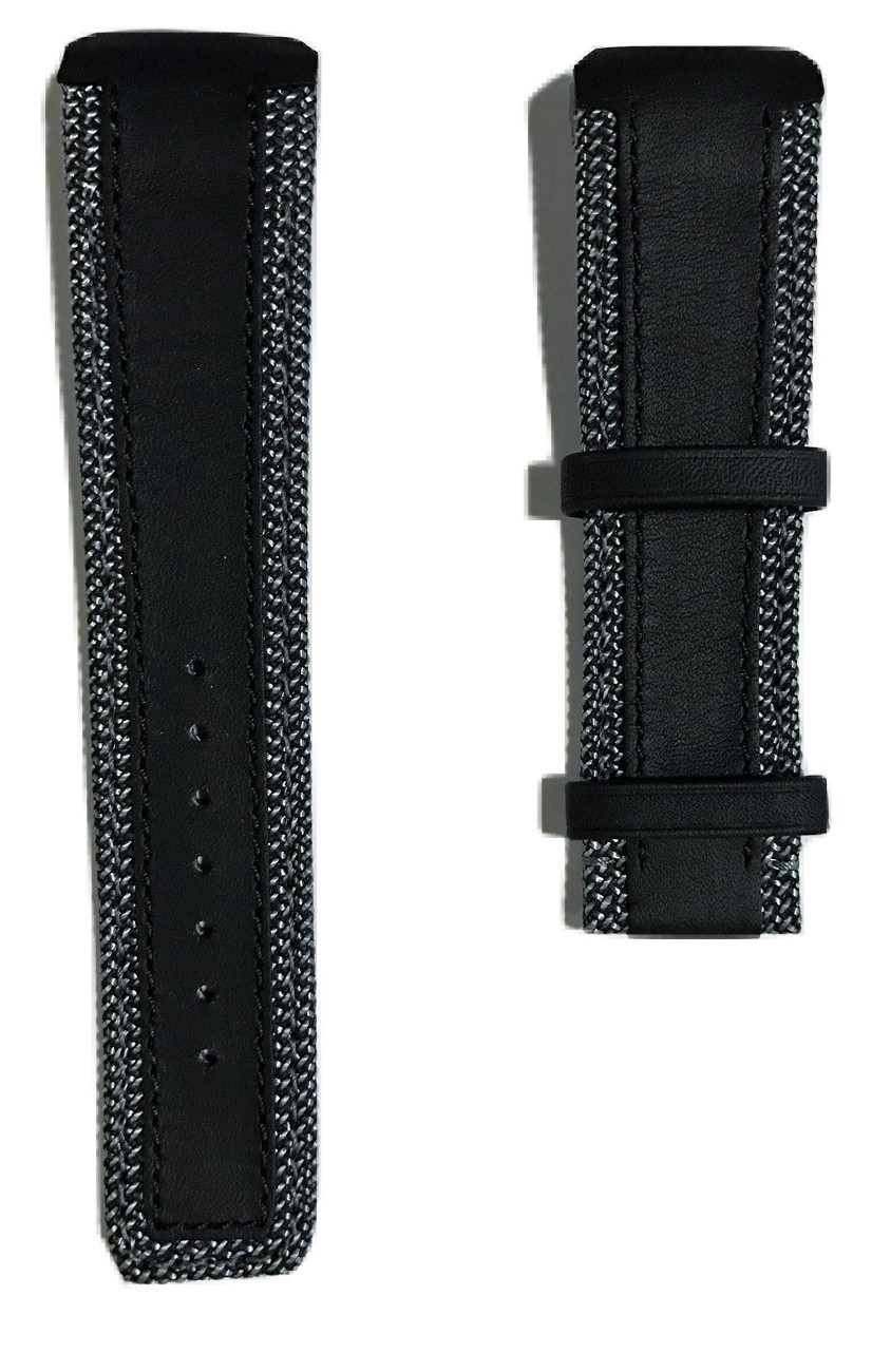 Original Tissot T-Touch Expert SOLAR T091420A Black Leather Watch Band Strap