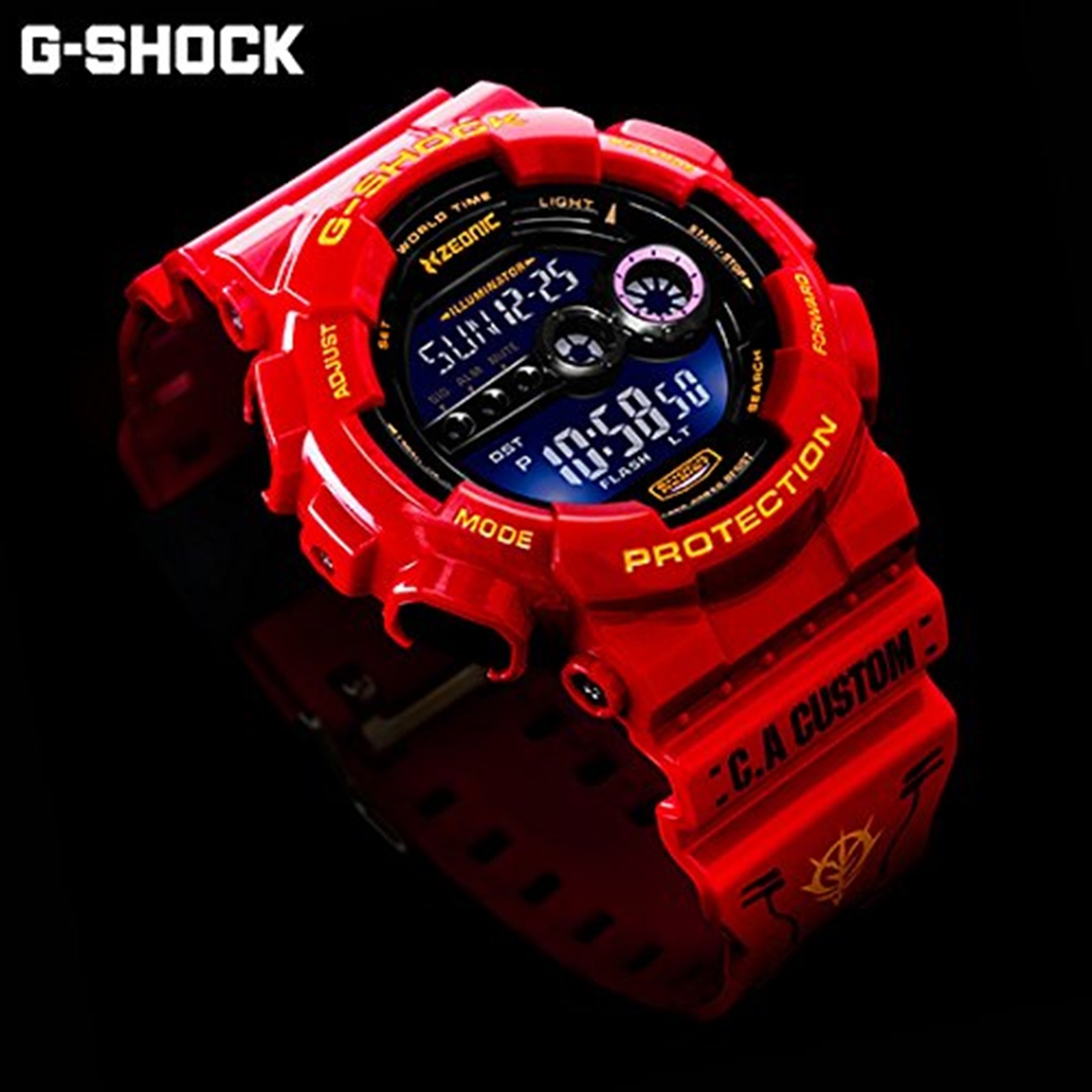 G-shock x Char Gundam Gshock limited 35th anniversarry BANDAI Japan NEW