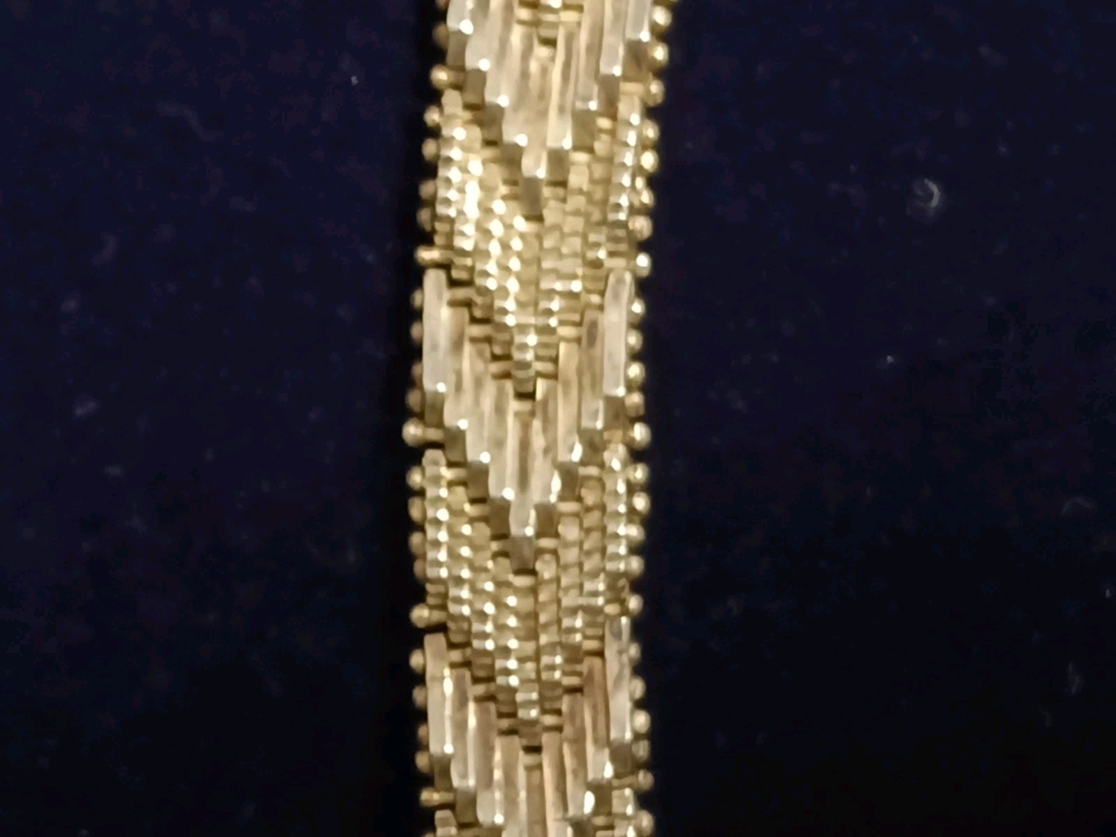 Solid 925 Sterling Silver Weave Design Bracelet With Push Lock Clasp