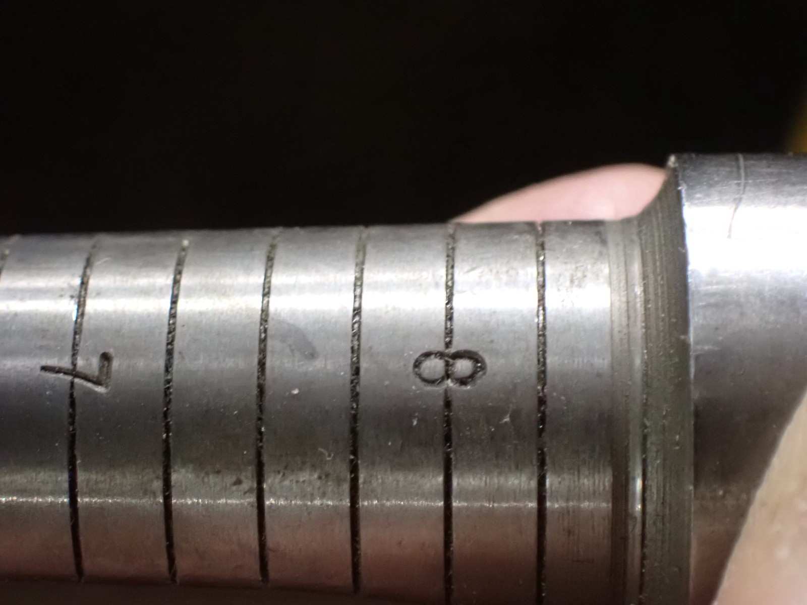 Vigor US Standard Jewelers Heavy Duty Ring Mandrel Grooved 1 to 8 VG Japan 6″