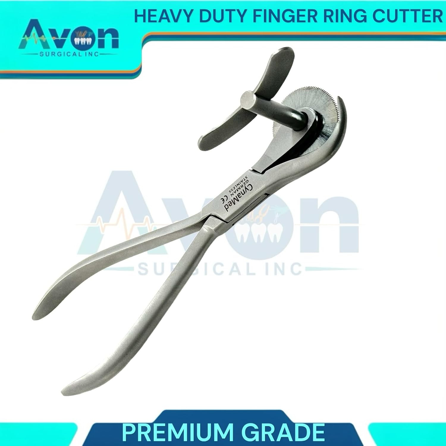 6In Heavy Duty Finger Ring Cutter First-Aid Ring Band Cutter, Fire Rescue, Jewel