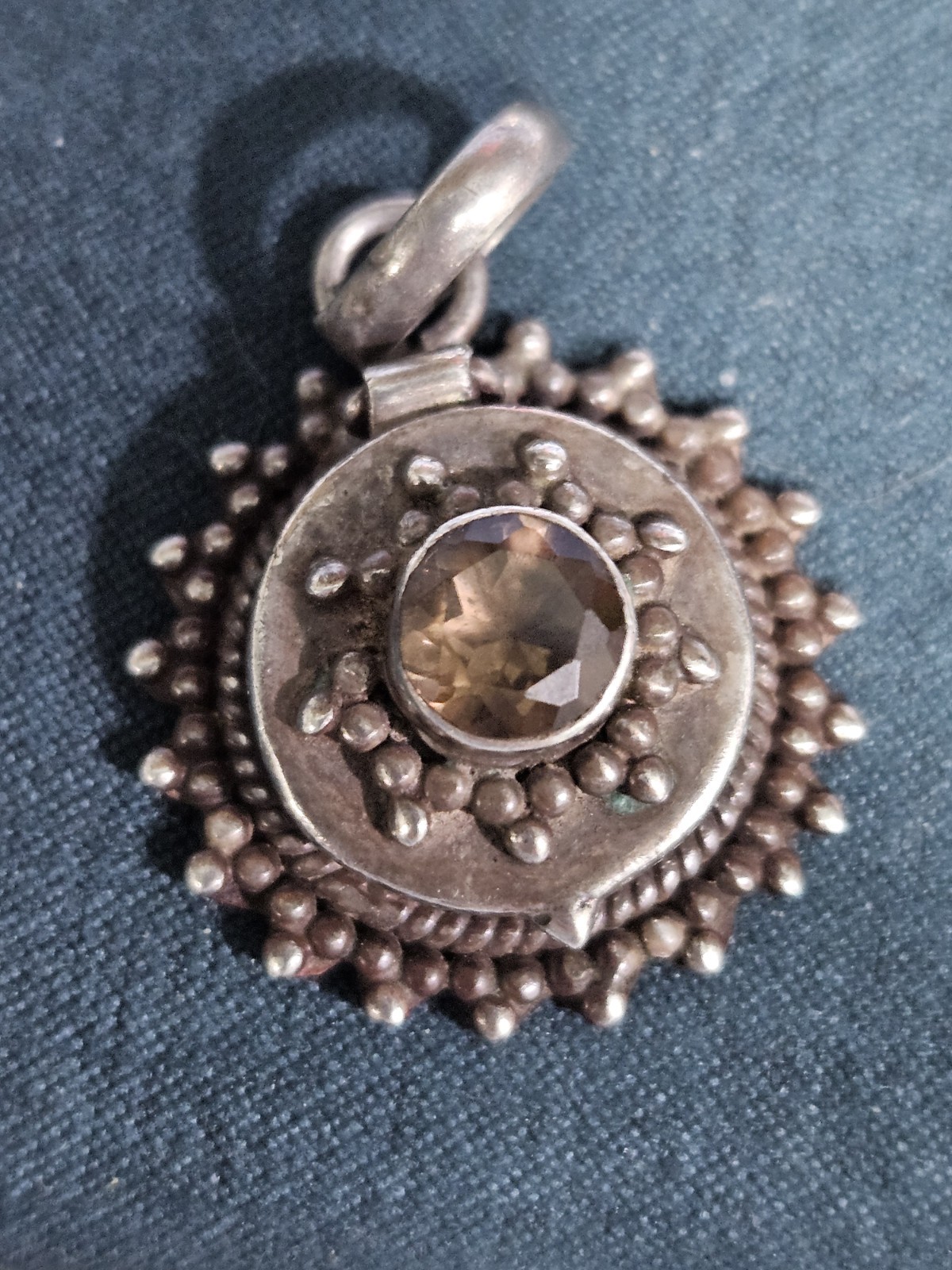 Vintage 925 Pill / Poison /Locket Box Pendant 10g