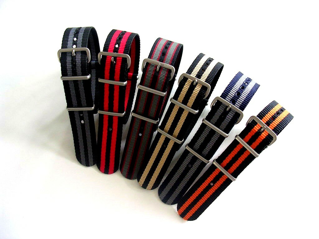 NATO ® Ballistic Nylon MoD RAF military G10 watchband Sport strap Bond IW SUISSE