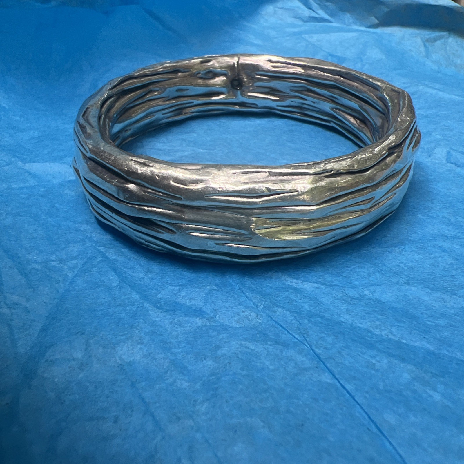 Sterling Electroform Bracelet 40 Grams 8 Inches Vintage