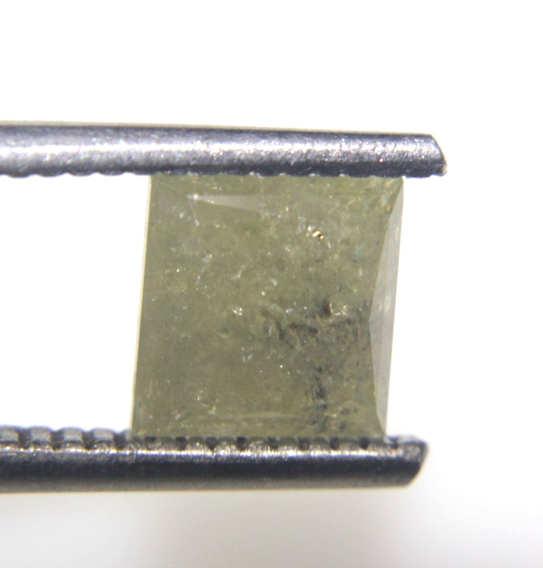 2.20 Ct Natural Real Yellow Color Princess Cut Diamond 6.87×6.65×5.07 MM