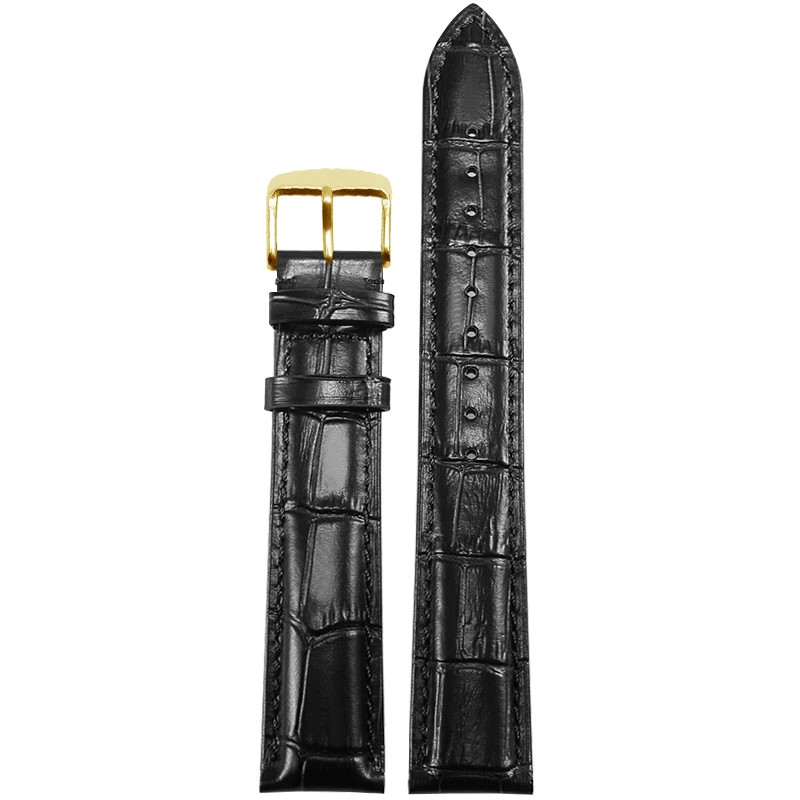 Genuine Cowhide Leather Watch Band Universal Strap 12-23mm Replacement