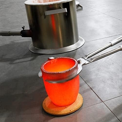 Silicon Carbide Graphite Crucible 0.5kg | Perfect for Melting Aluminum & Gold